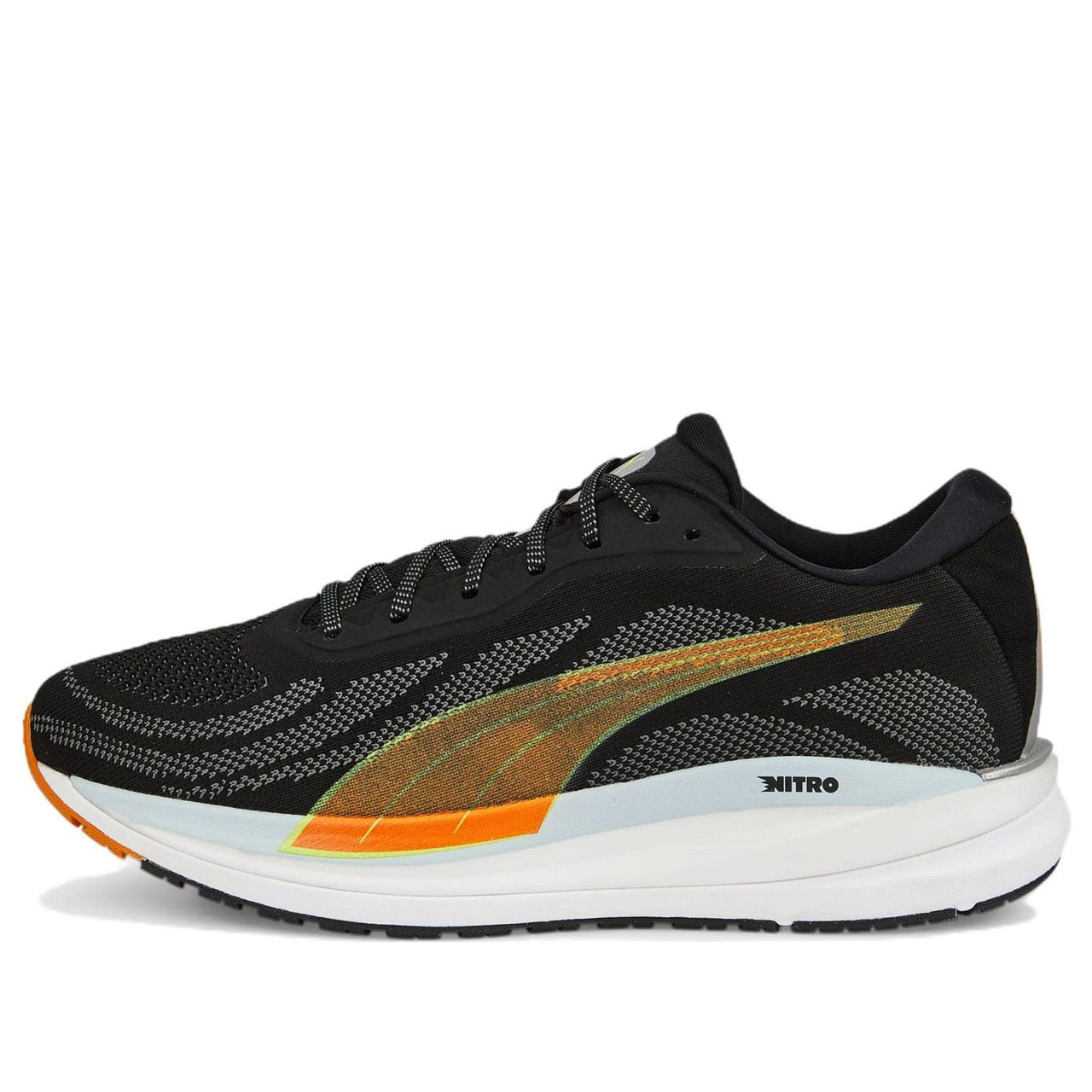 PUMA Magnify Nitro Knit 'Black Orange Brick' 376907-04