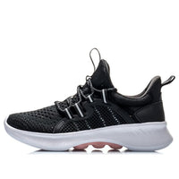 (WMNS) Li-Ning Eazgo 'Black White Orange' AREQ004-4