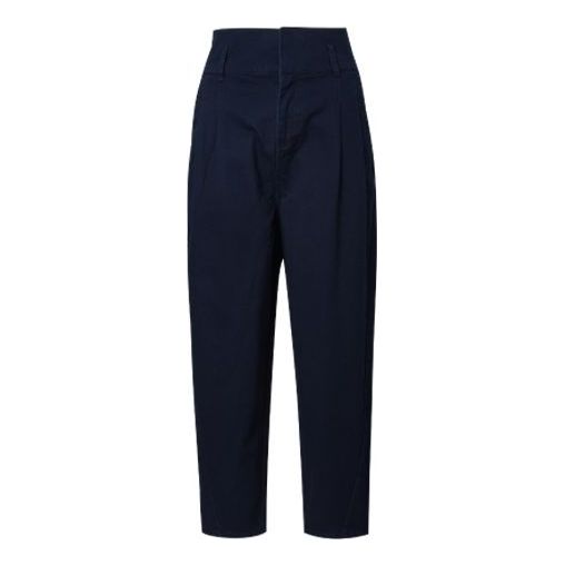 (WMNS) Converse High Waist Pants Asia Sizing 'Navy' 10020989-467