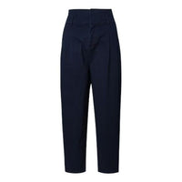 (WMNS) Converse High Waist Pants Asia Sizing 'Navy' 10020989-467
