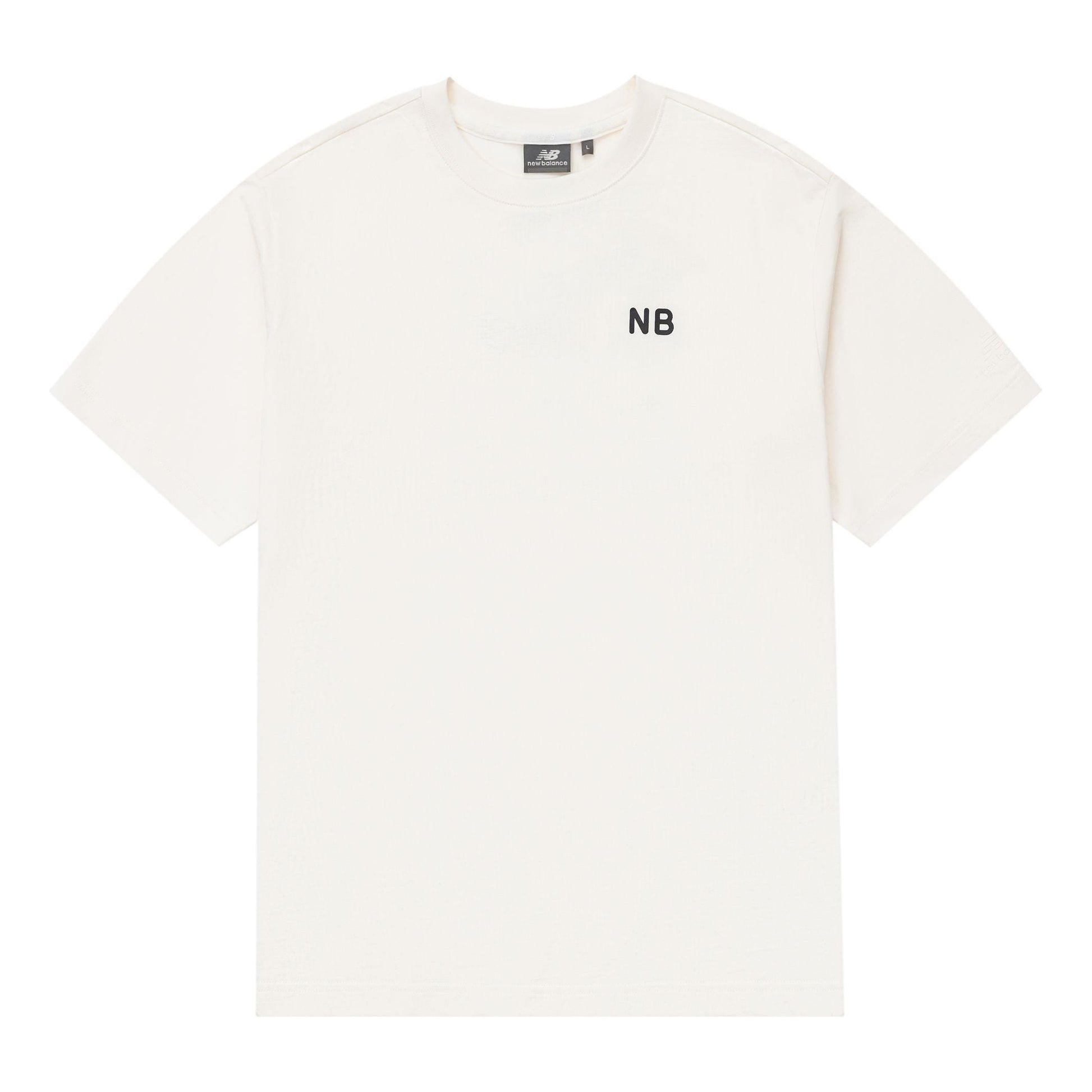 New Balance x SEIJI ANDY Back Graphic Tee Asia Sizing 'White Black' 5ED26221-IV