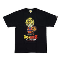 BAPE Dragon Ball Z Super Saiyan Goku Baby Milo Tee Black BAPE-SS18-0014