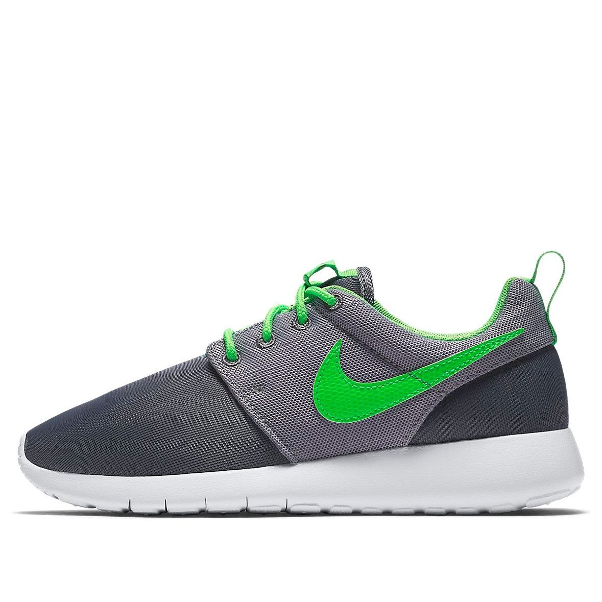 (GS) Nike Roshe One Low-Top Grey/Green 599728-025