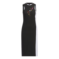 (WMNS) adidas Shuting Dress Asia Sizing 'Black White' IM8442