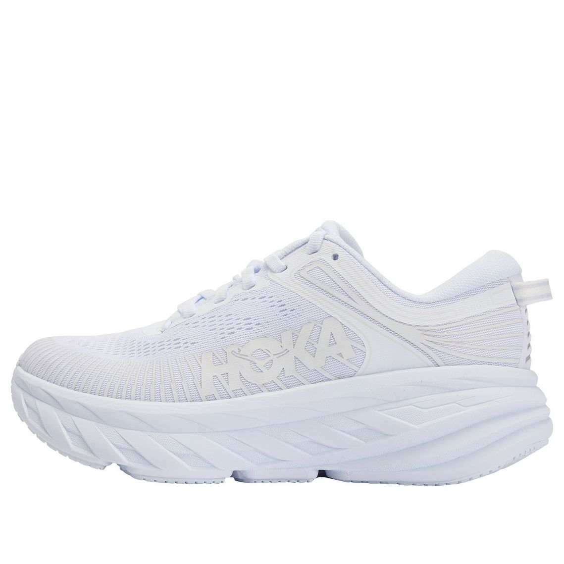 (WMNS)HOKA ONE ONE Bondi 7 'White' 1110519-WWH