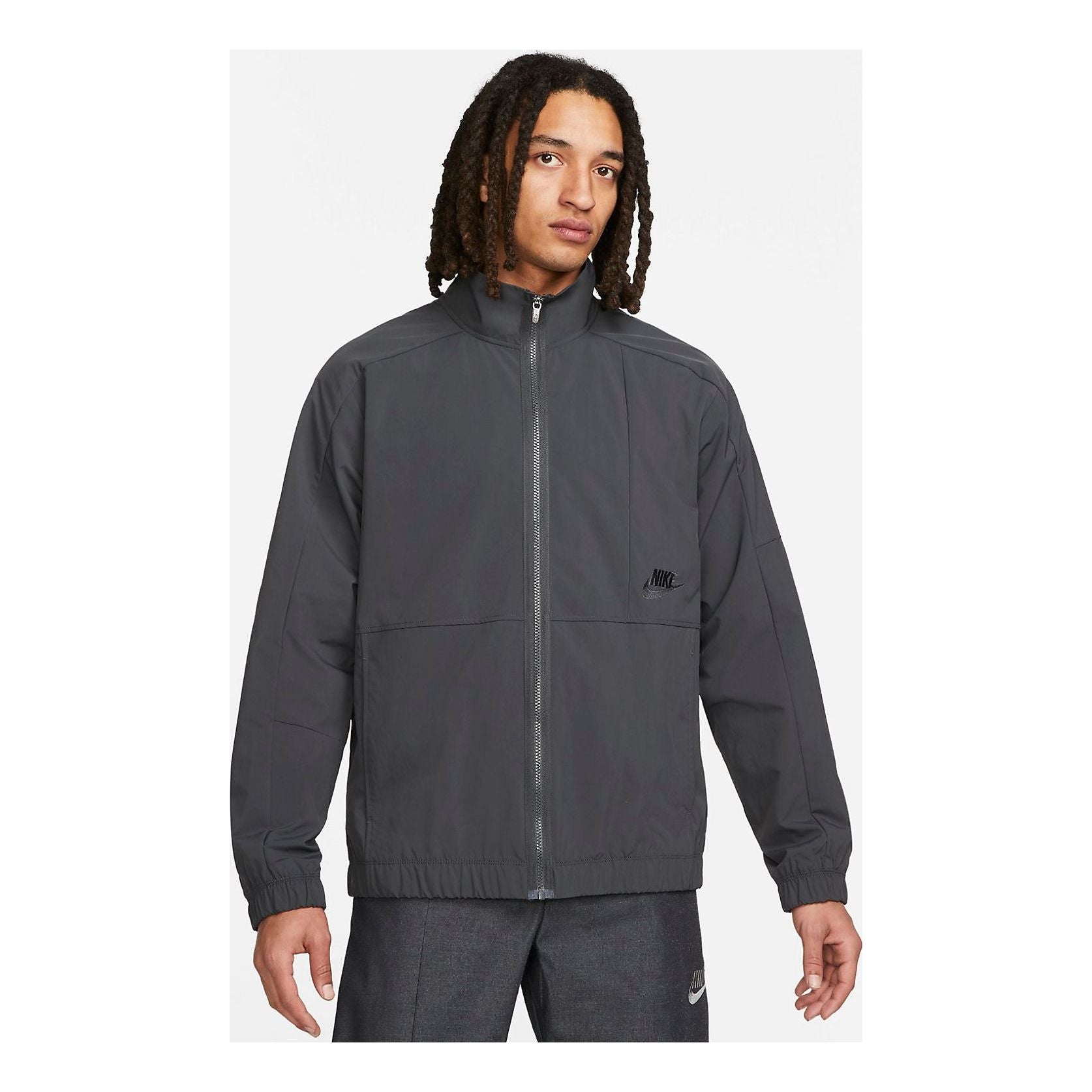 Nike Sportswear Revival Woven Tracksuit Jacket 'Grey' DM5620-060