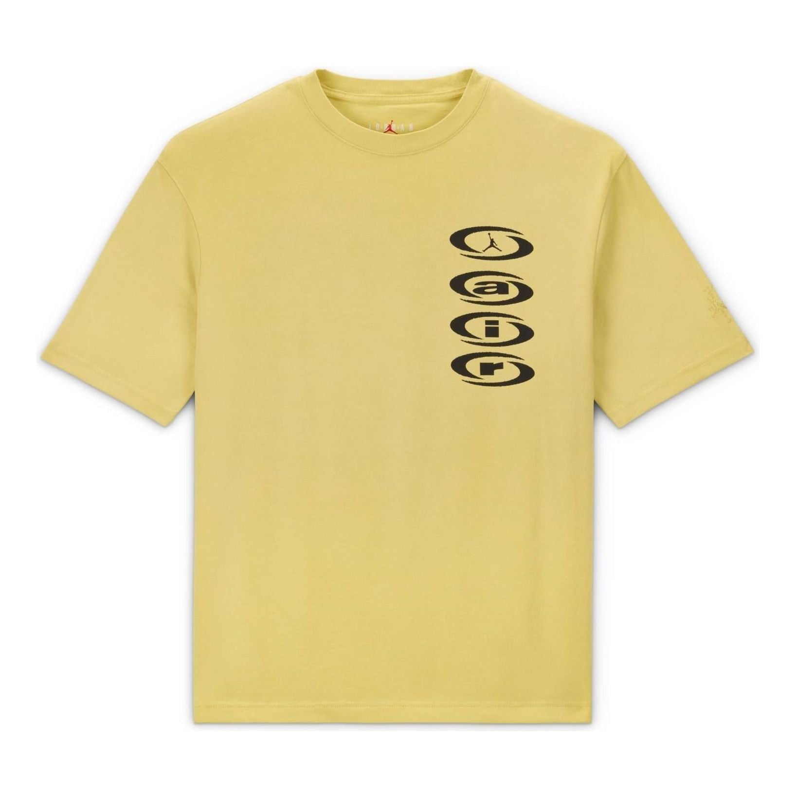 Air Jordan x Travis Scott AIR T-Shirt Asia Sizing 'Celery' DZ5515-308