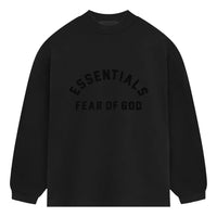 Fear of God Essentials SS24 Heavy Jersey Long-Sleeve T-Shirt 'Jet Black' 125SP242014F