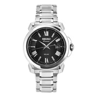 Men's SEIKO Business Casual waterproof Steel strip quartz SNE455J1