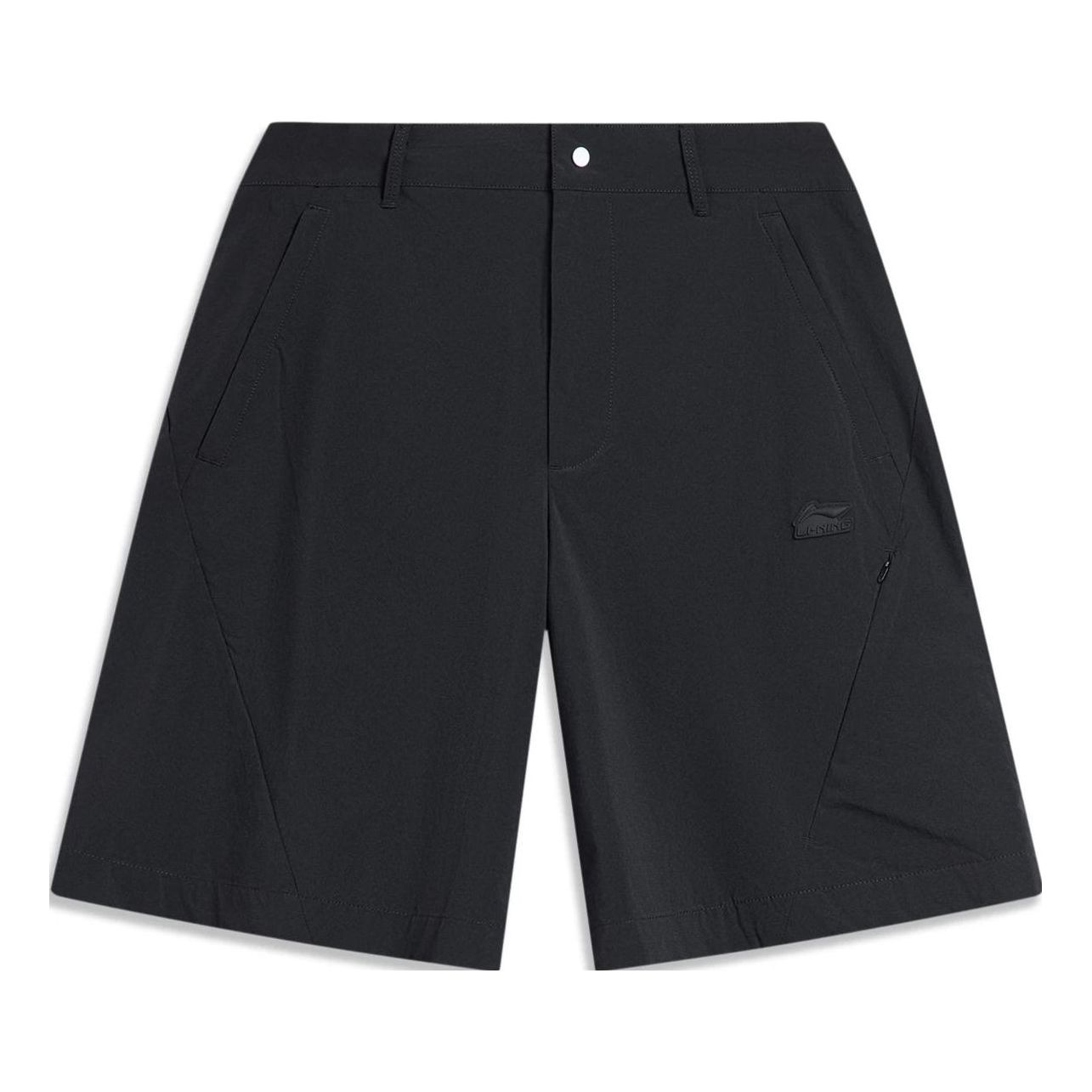 Li-Ning Label Logo Shorts 'Black' AKST439-1
