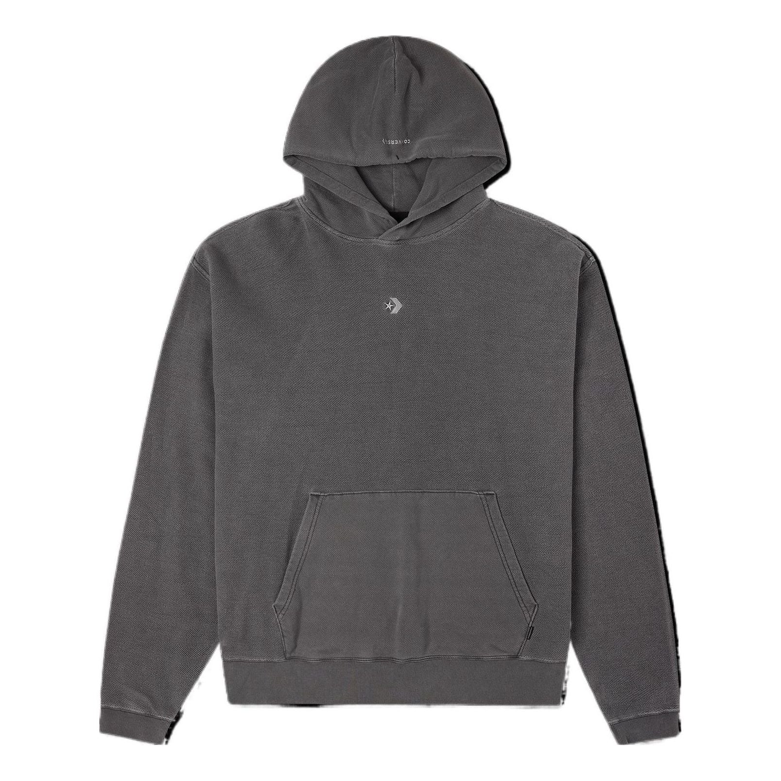 Men's Converse Retro Distress Sports Pullover Gray 10023061-A01