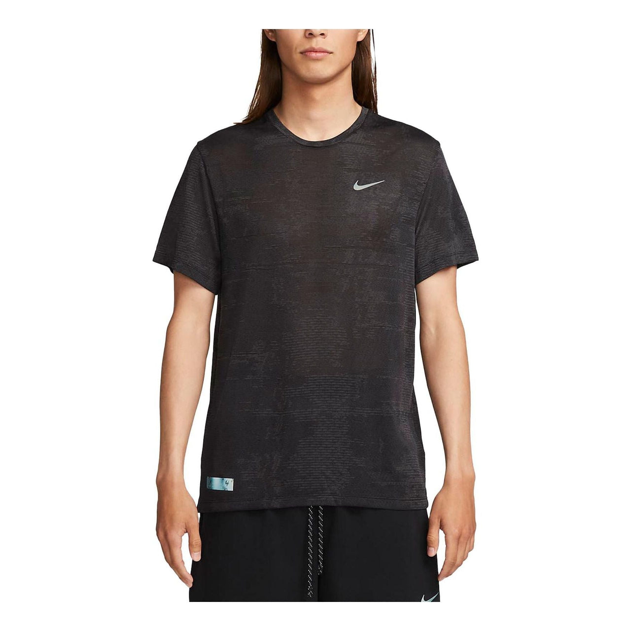 Nike Dri-FIT ADV Run Division TechKnit Short-Sleeve Running Top 'Black' FB6869-254