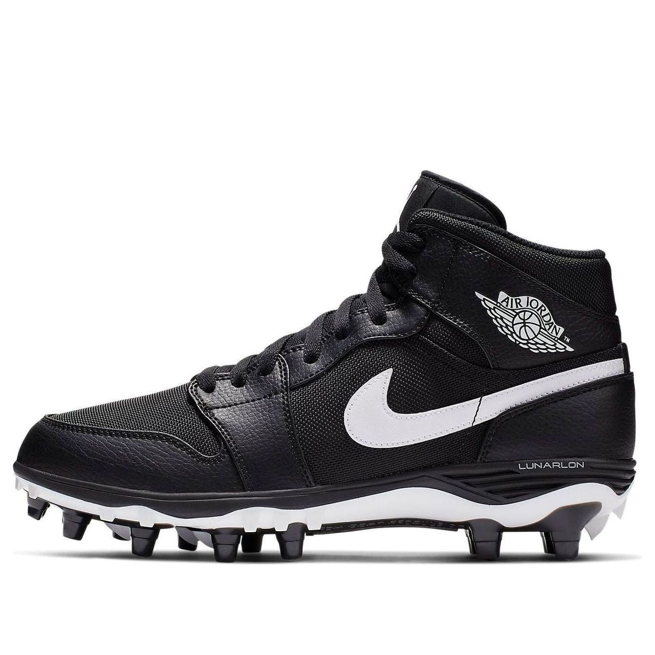 Air Jordan 1 Mid TD Cleat 'Black' AR5604-001
