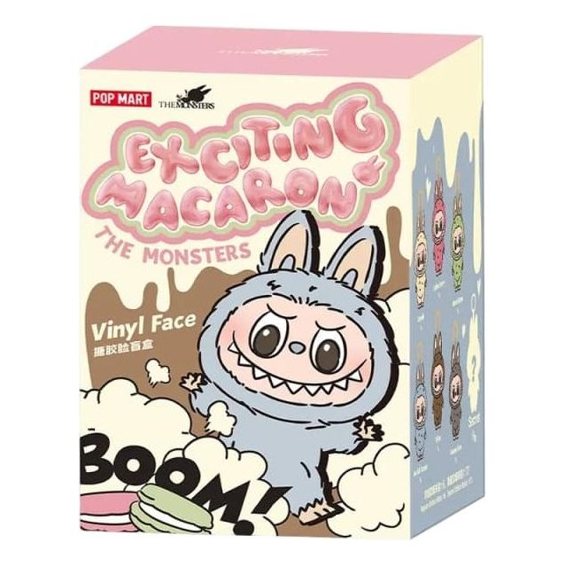 Pop Mart The Monsters Labubu 1.0 Tasty Macarons Sealed Case (1 Blind Box) PPMT-2310-0069-1B