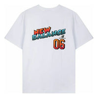 New Balance Men's New Balance NB Athleisure Casual Sports Round Neck Short Sleeve Version White NEA23011-WT