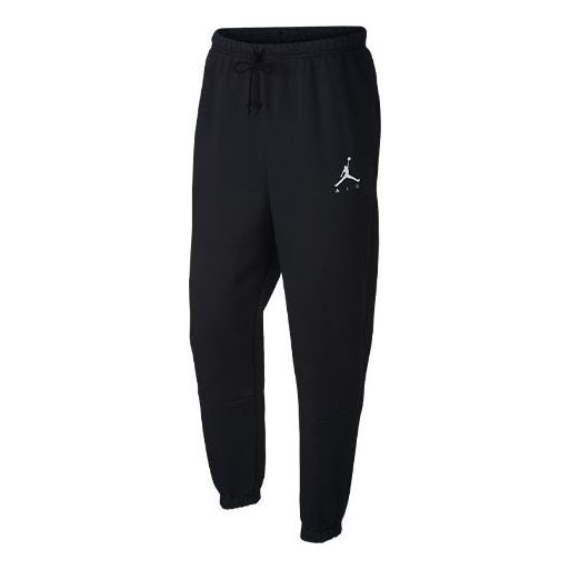 Air Jordan Athleisure Casual Sports Knit Long Pants Black CK6694-010