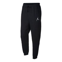 Air Jordan Athleisure Casual Sports Knit Long Pants Black CK6694-010