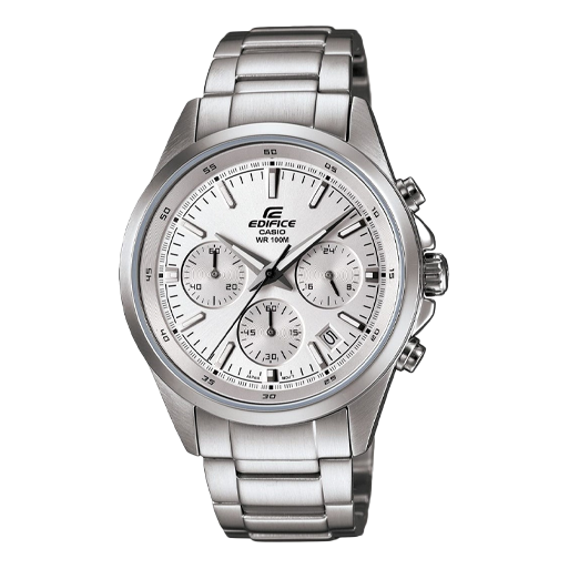 CASIO EDIFICE Series Leisure Fashion Hand Men's Mens Silver Analog EFR-527D-7AV