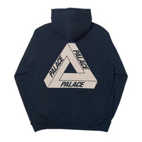 PALACE Slub Hood Black Back Printing Unisex P18FW059