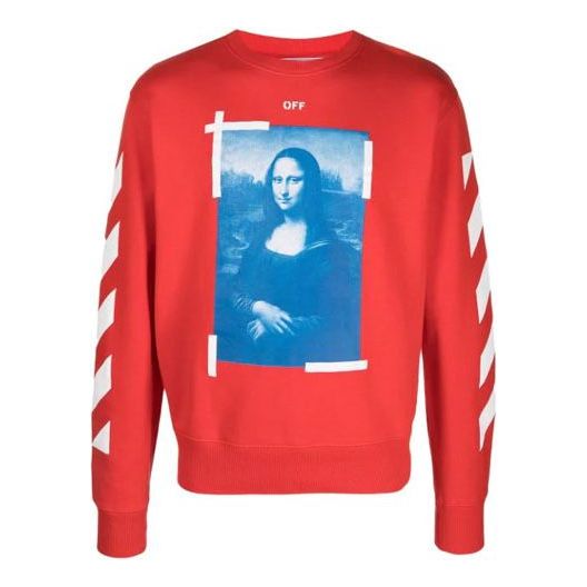 Men's Off-White SS21 Pattern Printing Red OMBA025R21FLE0032501