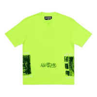 PALACE Nothing is True Side Printing Short Sleeve Unisex Green P18TS200