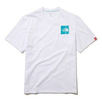 THE NORTH FACE Printing Small Logo Short Sleeve Couple Style White NT7UL13D