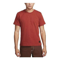 Nike Life Short-Sleeve Knit Top 'Orange' FN2645-832