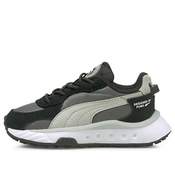 (GS) PUMA Wild Rider Rollin 'Black Grey White' 382030-02
