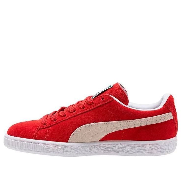(WMNS) PUMA Suede Classic+ White/Red 362213-65