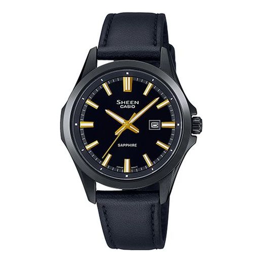 CASIO SHEEN Quartz Waterproof Sapphire Crystal Black Analog SHE-4542CL-1AUPR