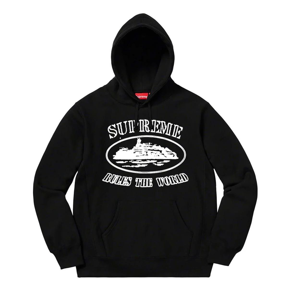 Supreme x Corteiz FW23 Rules The World 'Black' SUP-FW23-263