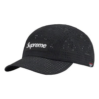 Supreme Perforated Camp Cap 'Black White' SUP-SS22-779