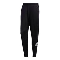 adidas Casual Bundle Feet Training Sports Long Pants Black FM5373