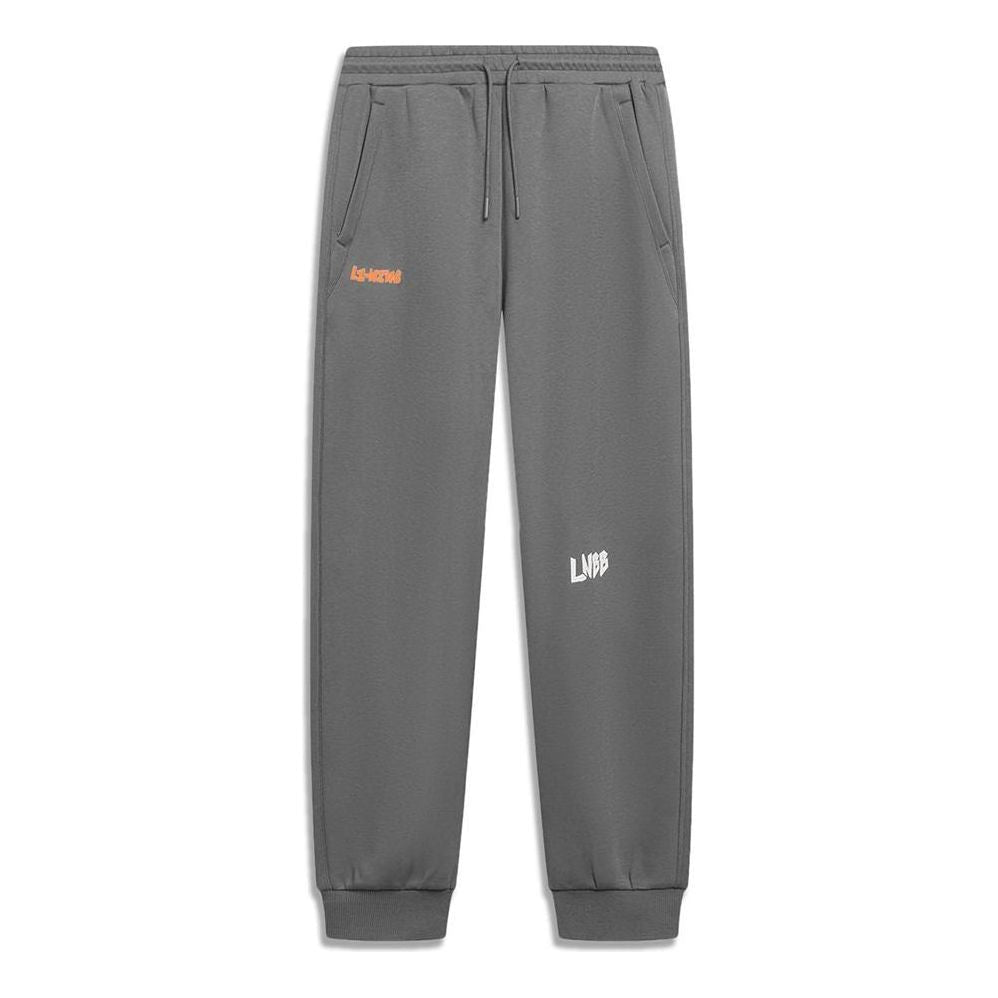 Li-Ning Graphic Sweatpants 'Grey' AKLT555-1