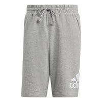 adidas Essentials Big Logo French Terry Shorts 'Grey' IC9403