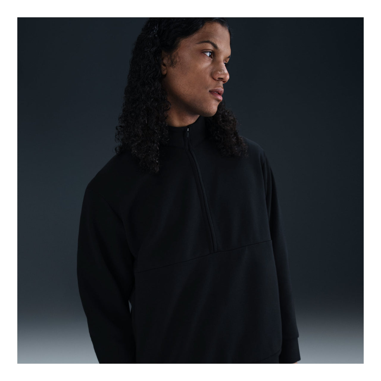 Nike 24.7 Impossiblysoft Dri-FIT 1/2-Zip Top Asia Sizing 'Black' HQ6954-010