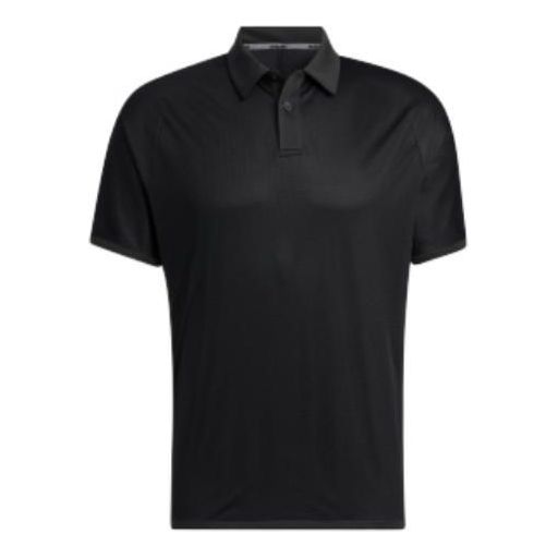 adidas Statement Heat Ready Polo 'Black' HB3575