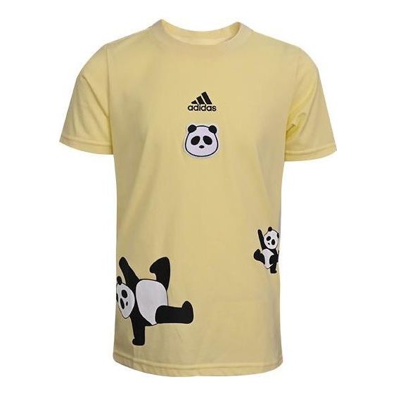 (PS) adidas Panda Graphic T-Shirt 'Yellow' IA9105