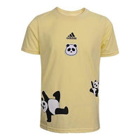 (PS) adidas Panda Graphic T-Shirt 'Yellow' IA9105