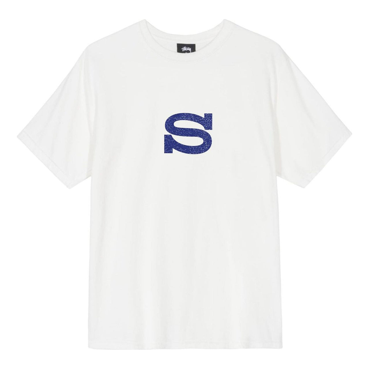 Men's Stussy S Sport Tee S Alphabet Sports Short Sleeve White 1904594