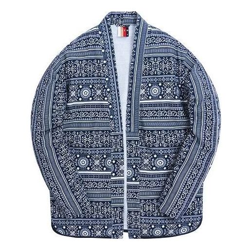 KITH Seersucker Bandana Gi 'Navy White' KH1264-102