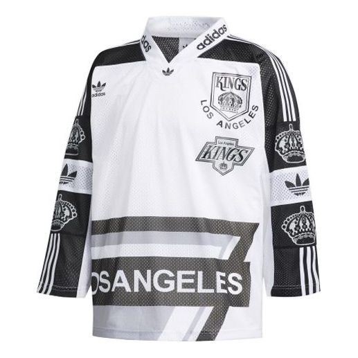 adidas BL LA JERSEY Long-Sleeve Men Black/White FM1558