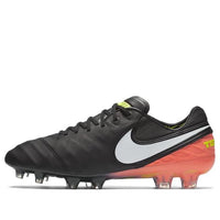 Nike Tiempo Legend VI FG 'Black Hyper Orange' 819177-018