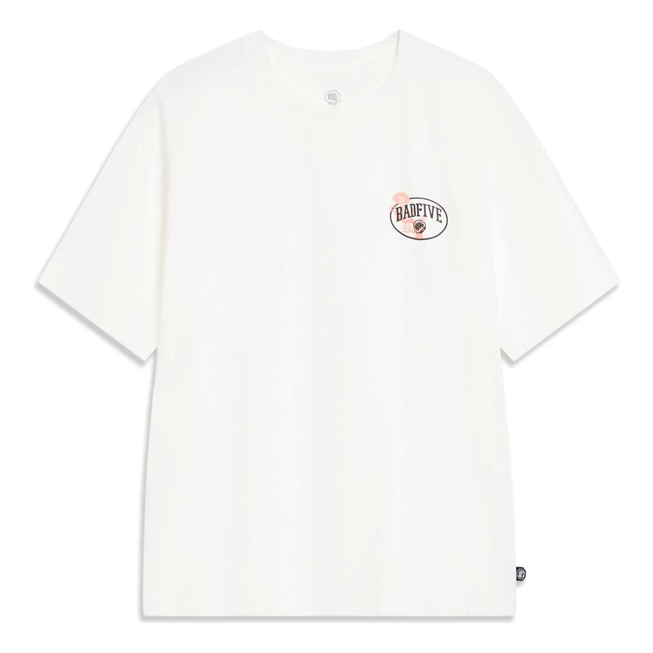 Li-Ning BadFive Anti-Wu Logo T-shirt 'White' AHST507-1