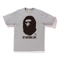 BAPE Bicolor By Bathing Tee Gray/Black BAPE-SS18-092