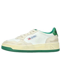 (WMNS) Autry Medalist Low Super Vintage Sneakers 'White Green' AVLW-CL02
