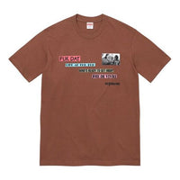 Supreme FW22 Week 1 Joie De Vivre Tee T SUP-FW22-007-BRO