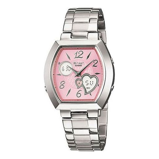 Waterproof SHEEN Stainless Steel Strap Pink Analog SHN-6007D-4ADR