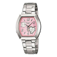 Waterproof SHEEN Stainless Steel Strap Pink Analog SHN-6007D-4ADR