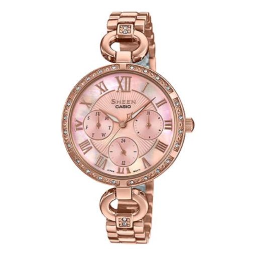 CASIO SHEENSerieses es Rose-Golden Rose Gold Analog SHE-3067PG-4A